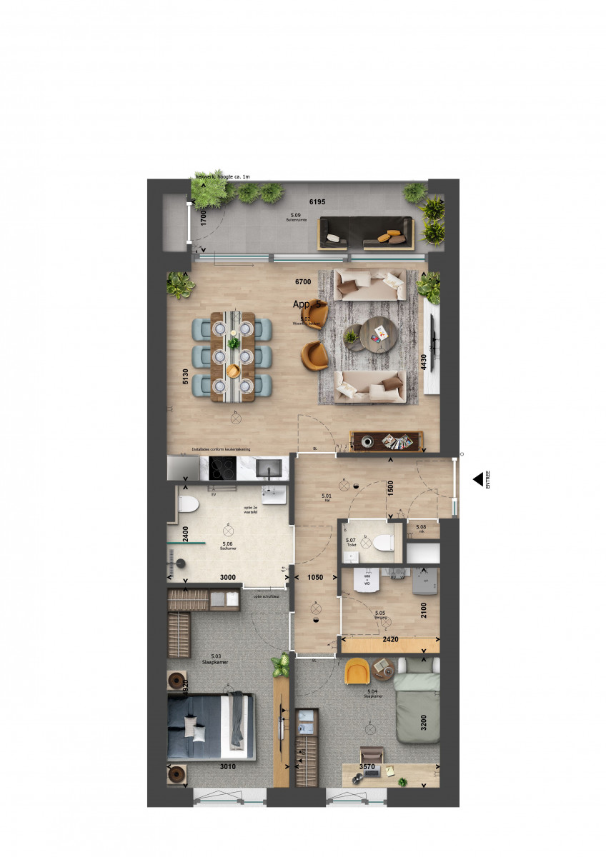 20220919 VK plattegrond Wijnhof 5